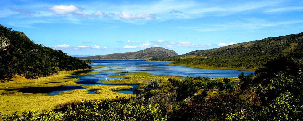 Lapinha da serra,  na Serra do Cipó