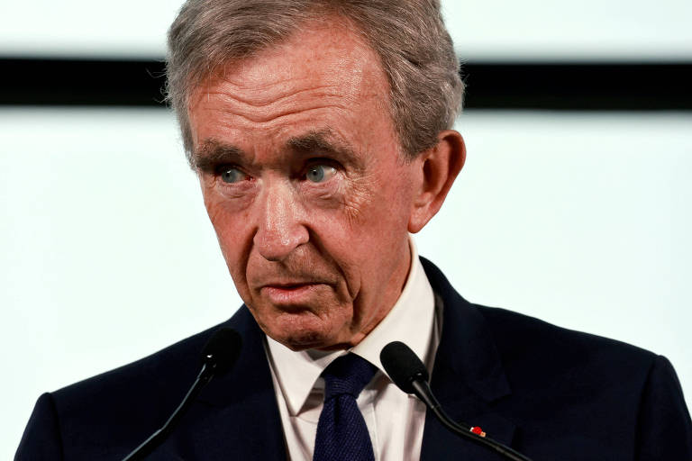 Bernard Arnault é presidente do grupo de luxo LVMH
