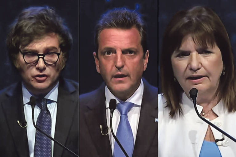 Veja as falas mais marcantes de candidatos à Presidência da Argentina em debate