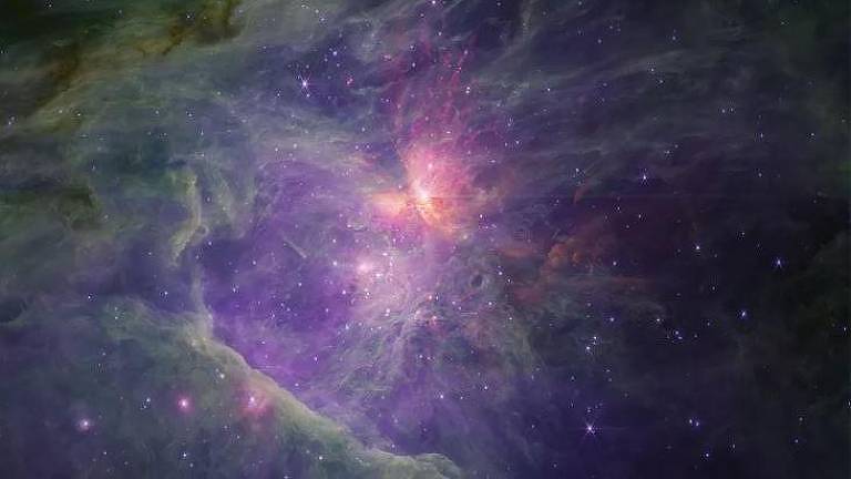 Imagem da nebulosa de Orion