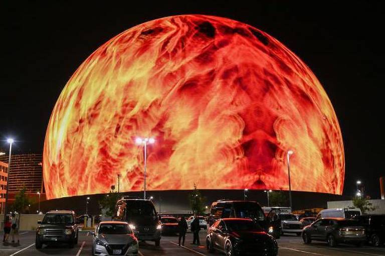 Quatro dados que mostram como é a gigantesca esfera inaugurada em Las Vegas com show do U2