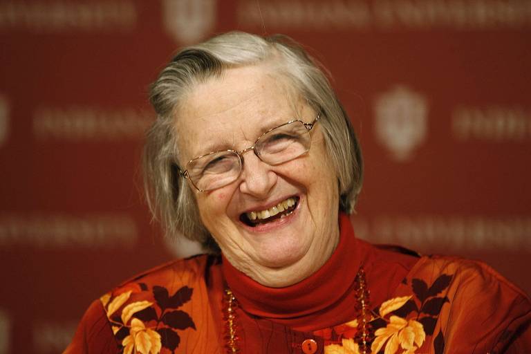 A pesquisadora americana Elinor Ostrom, a primeira mulher a receber o Nobel de Economia