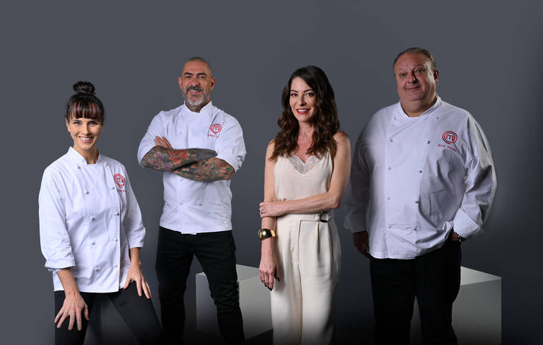 Helena Rizzo, Henrique Fogaça, Ana Paula Padrão e Erick Jacquin