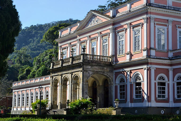 Fachada do Museu Imperial, em Petrópolis (RJ)