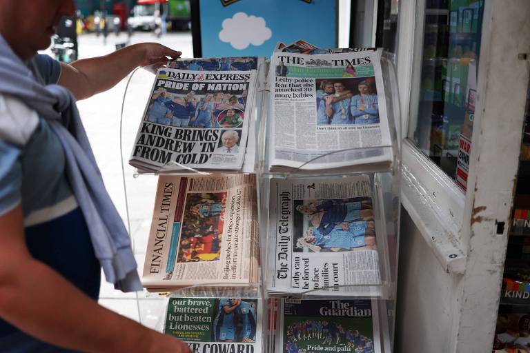 Grandes jornais ingleses serão impressos pela mesma empresa, diz jornal