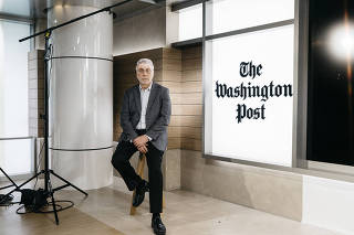 Martin Baron, executive editor of The Washington Post, in the newspaper's newsroom in Washington, May 18, 2017. (Justin T. Gellerson/The New York Times)