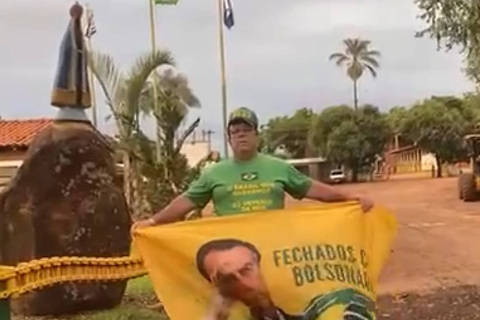 O ruralista Paulo Junqueira, presidente do Sindicato Rural de Ribeirão Preto e aliado do ex-presidente Jair Bolsonaro. Crédito: Reprodução