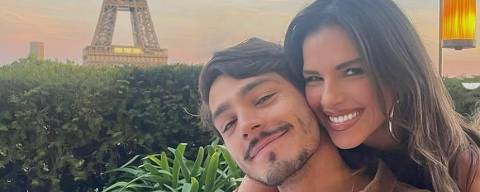 Mariana Rios e o namorado Juca em Paris
