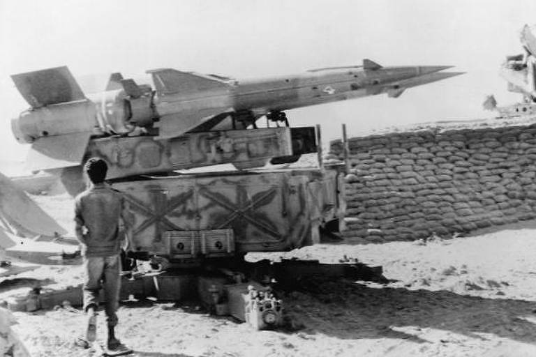 As forças sírias e egípcias contavam com o mais moderno equipamento soviético da época