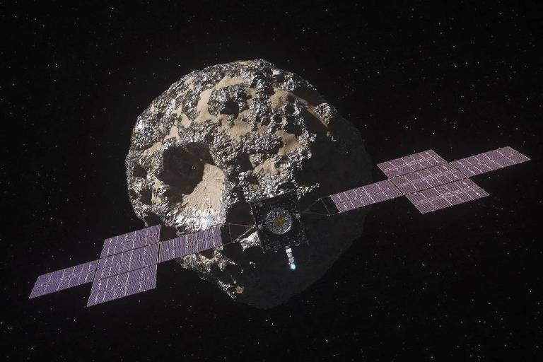 Nasa tentará lançar missão a misterioso asteroide metálico
