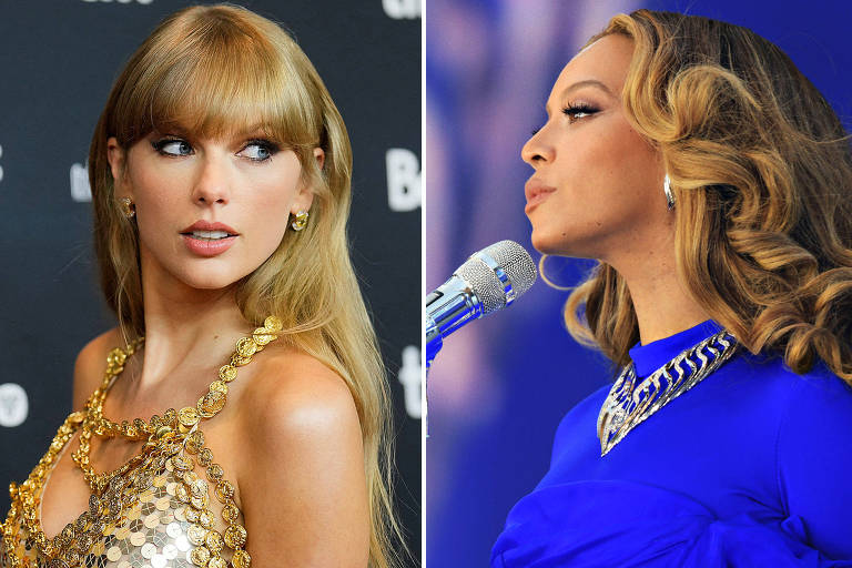 Beyoncé prestigia estreia de filme de Taylor Swift e cantora agradece: 'Ela é guia na minha carreira'