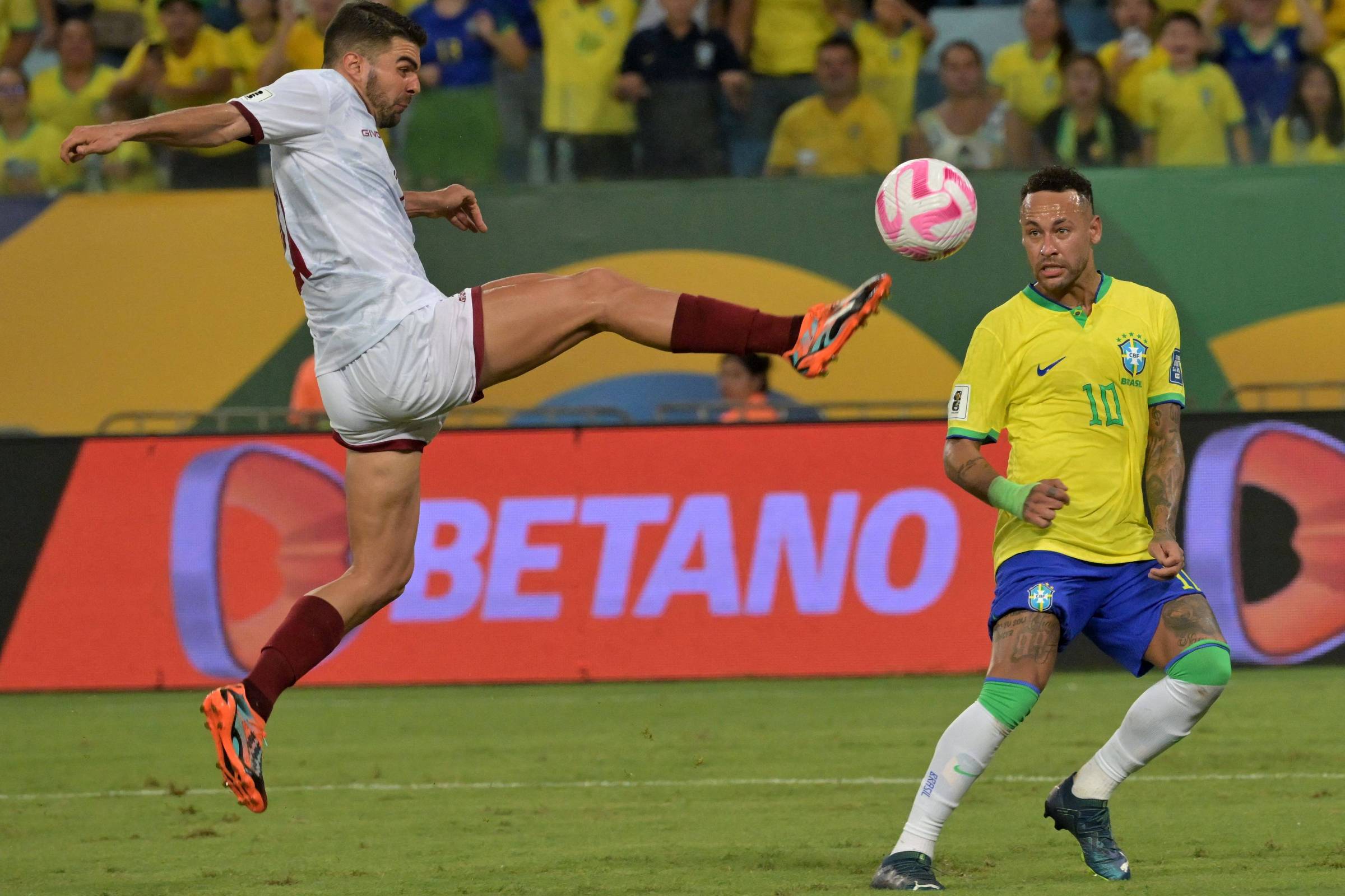 Na noite de ontem após o jogo do Brasil e Venezuela em Cuiabá, o