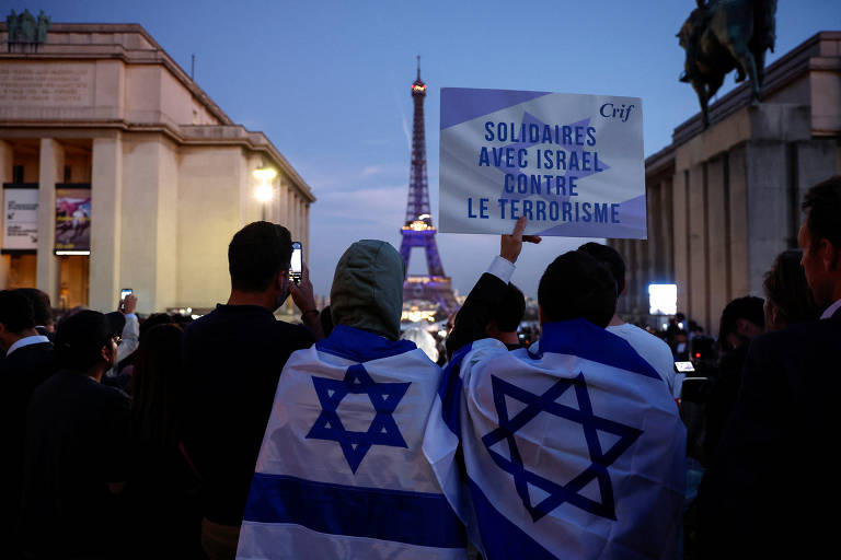 Veja fotos de protestos em apoio a Palestina e Israel ao redor do mundo