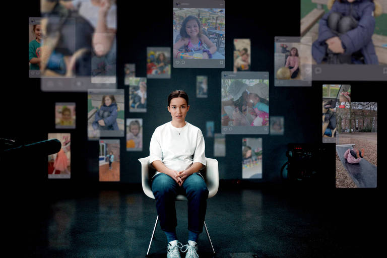 Campanha da Deutsche Telekom simulou como um chantagista agiria para usar fotos públicas de crianças para ameaçar os pais