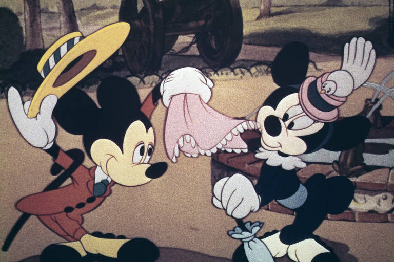 Embora Mickey não tenha sido o primeiro personagem criado pela empresa chamada na época de Disney Brothers Studio, o ratinho é sua criação mais marcante -e apareceu pela primeira vez no mesmo filme que Minnie, o 'O Vapor Willie', de 1928