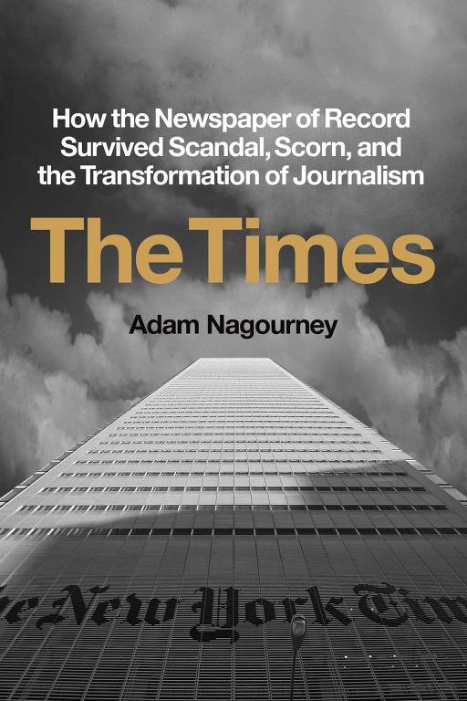 Capa do livro "The Times", do jornalista Adam Nagourney