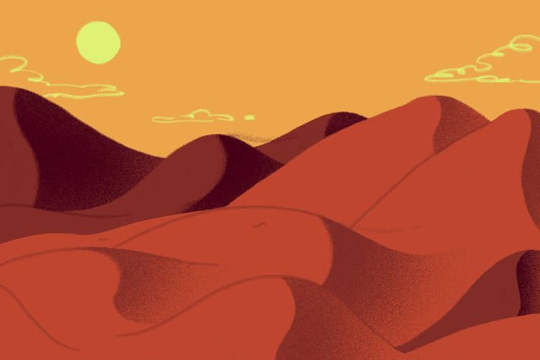 Deserto montanhoso