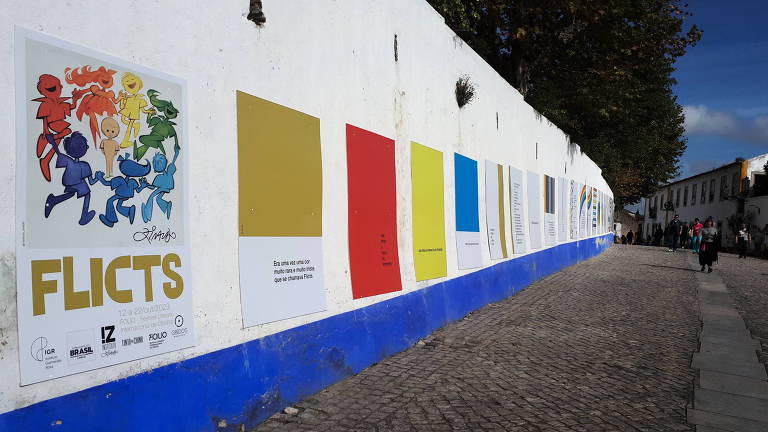 Exposição de "Flicts", de Ziraldo, em Óbidos