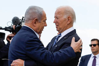 U.S. President Biden visits Israel amid the ongoing conflict between Israel and Hamas