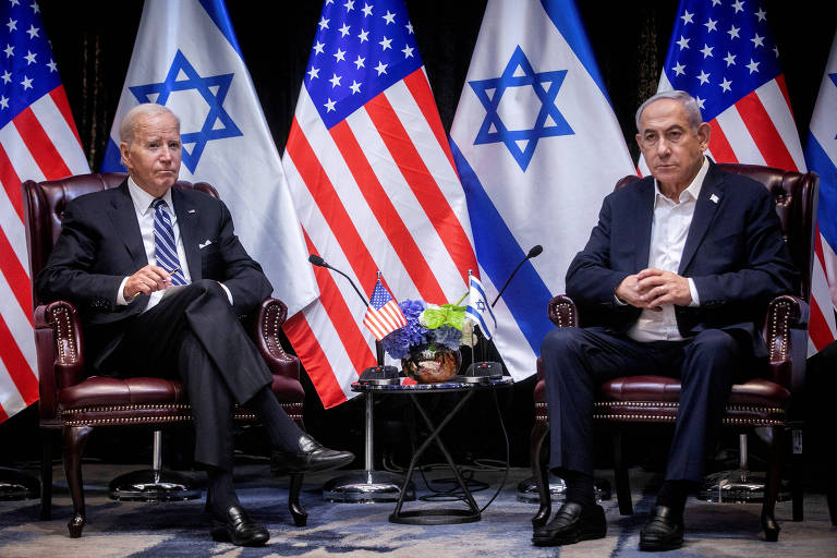 Israel autoriza entrada de ajuda humanitária em Gaza pelo Egito após visita de Biden