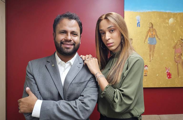 Os deputados federais Pastor Henrique Vieira (PSOL-RJ) e Erika Hilton (PSOL-SP)