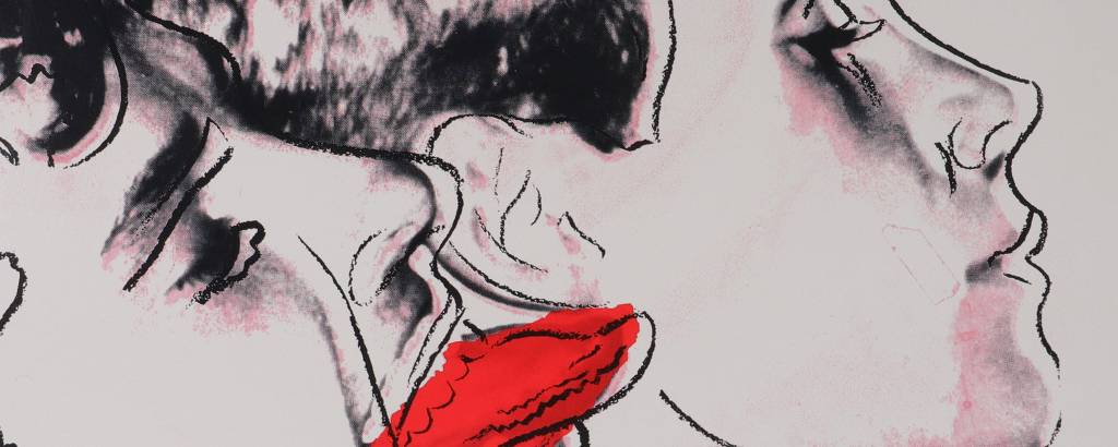 Obra de Andy Warhol para o cartaz de 'Querelle', filme de Rainer Wener Fassbinder