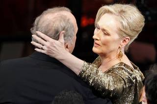 Streep, winner of the Oscar for best actress for her role in 