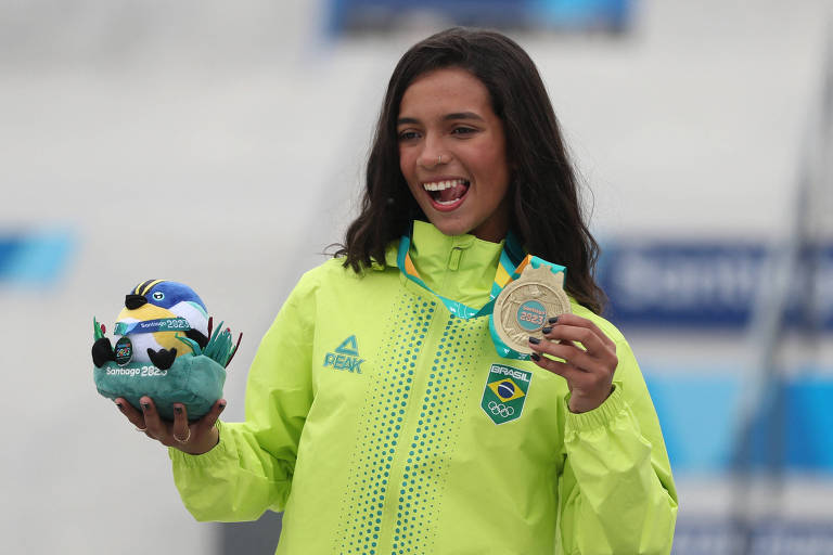 Rayssa Leal conquista primeiro ouro do Brasil nos Jogos Pan-Americanos