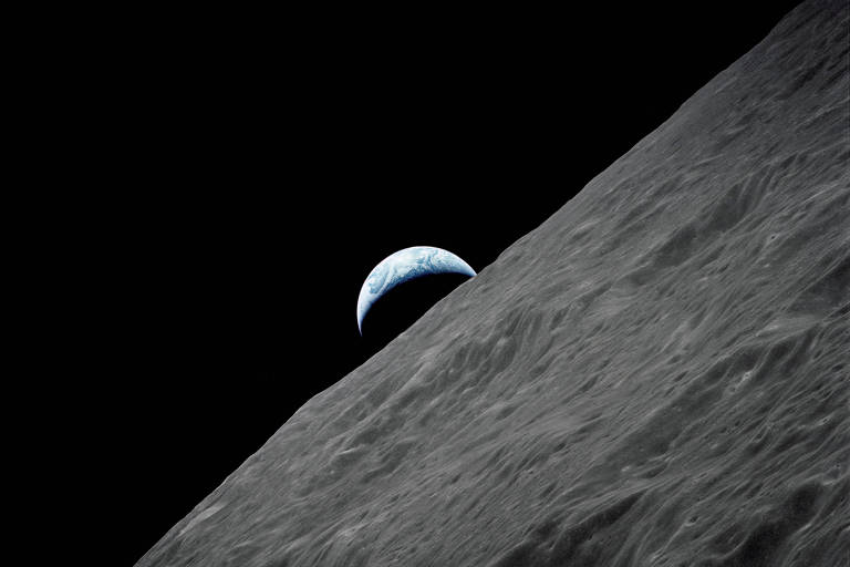 Rocha coletada por astronautas da Apollo 17 revela a idade da Lua