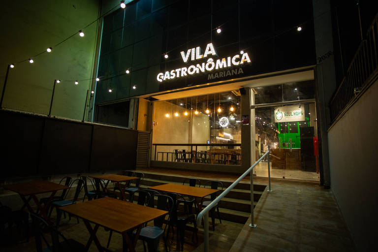 Vila Gastronômica Mariana reúne 14 casas autorais, que servem comida japonesa, italiana e sobremesas