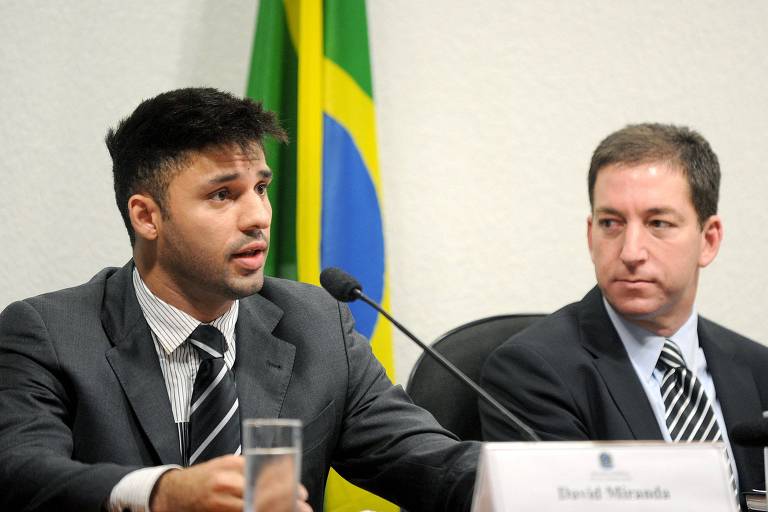 Glenn Greenwald e David Miranda foram espionados pela Abin de Bolsonaro, diz jornal