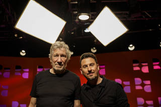 Brasília (DF) 23/10/2023 ?  O cantor, compositor e músico inglês Roger Waters, é o convidado do programa na Empresa Brasil de Comunicação (EBC) - `DR com Demori´.
Foto: Joédson Alves/Agência Brasil