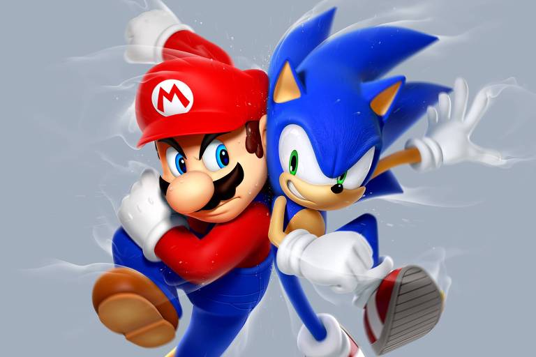 Mario e Sonic se reinventam em games 2D e reavivam rivalidade dos anos 1990