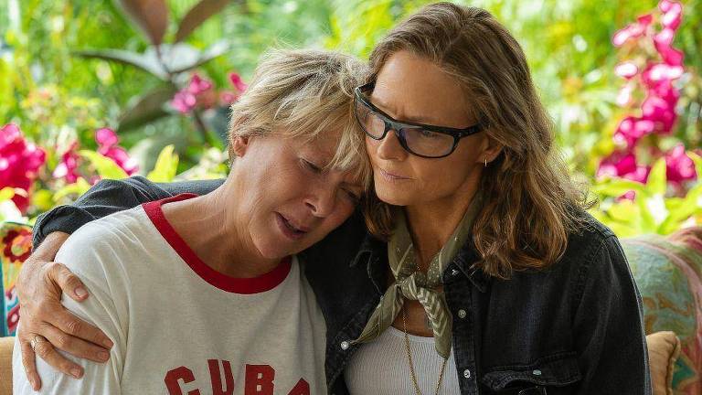 As atrizes Annette Bening e Jodie Foster