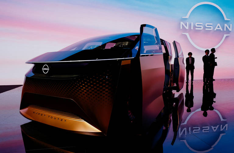 Nissan Hyper Tourer Concept é um dos carros elétricos expostos pela montadora em Tóquio