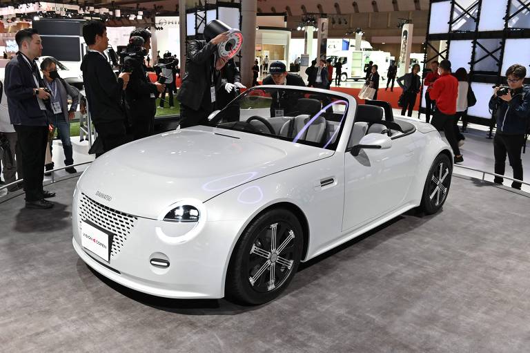 Vision Copen é uma das atrações da montadora Daihatsu no evento na capital japonesa