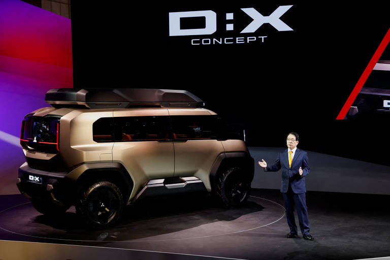 Mitsubishi D:X Concept é exposto pela montadora japonesa no evento em Tóquio