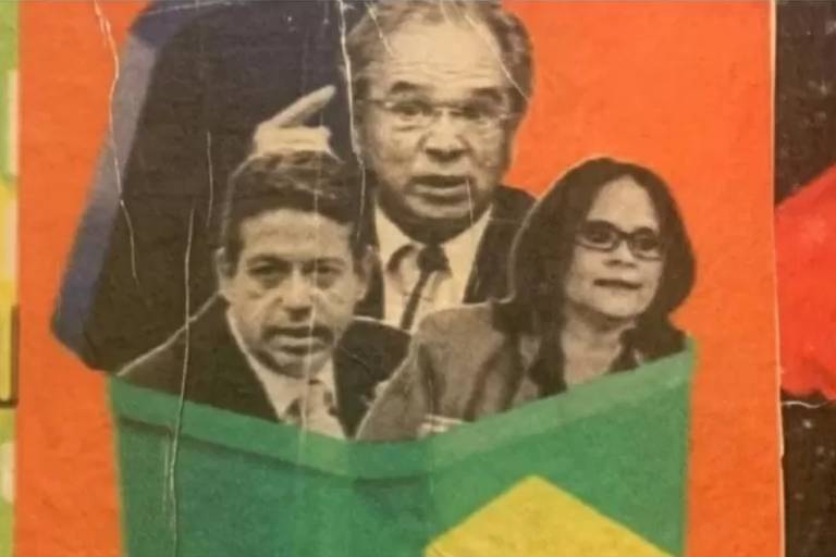 Exposição com Lira no lixo e Bolsonaro defecando gera protesto de senador no MPF