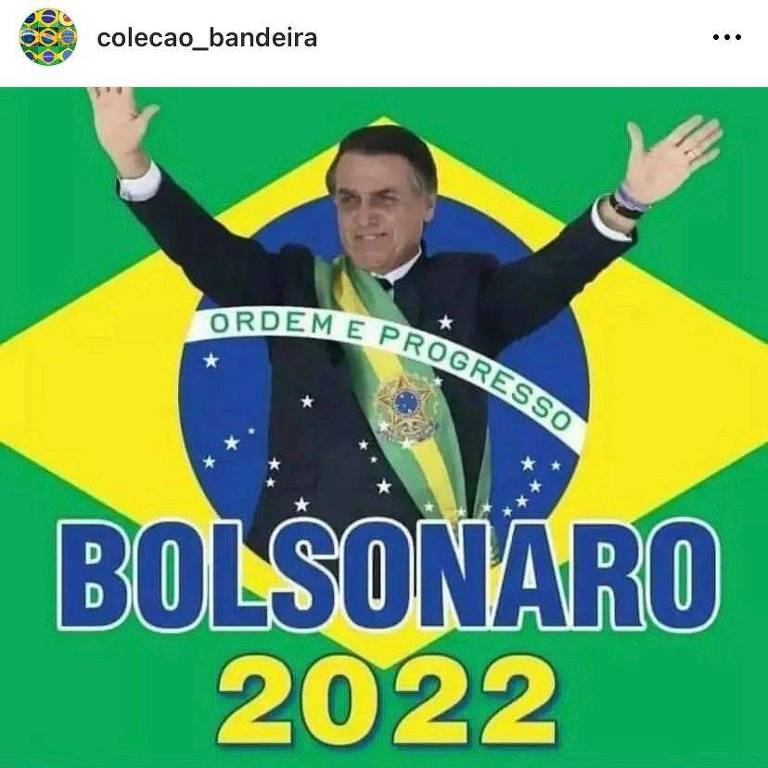 Projeto 'Coleção Bandeira' reúne montagens pró-Bolsonaro