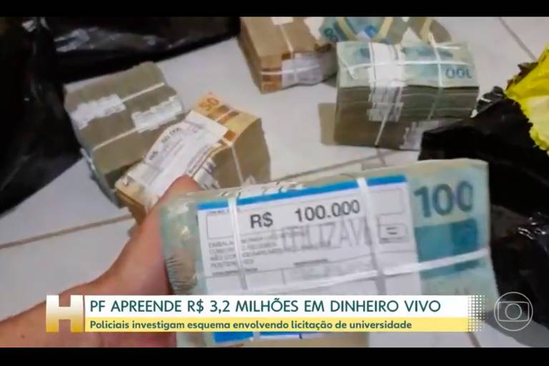 Apreensão de R$ 3,2 milhões pela PF em sacos de lixo não tem relação com governo Lula