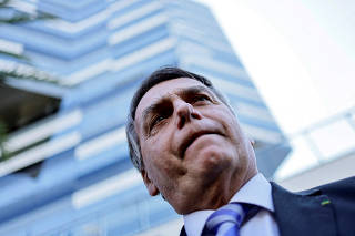 FILE PHOTO: Former Brazilian President Jair Bolsonaro testifies on the January 8 riots, in Brasilia