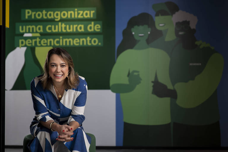 Livia Azevedo, diretora de felicidade do grupo Heineken.
