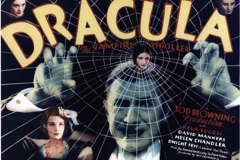 Pôsteres ganham o estilo vintage de cartazes dos filmes clássicos de terror  - De volta ao retrô