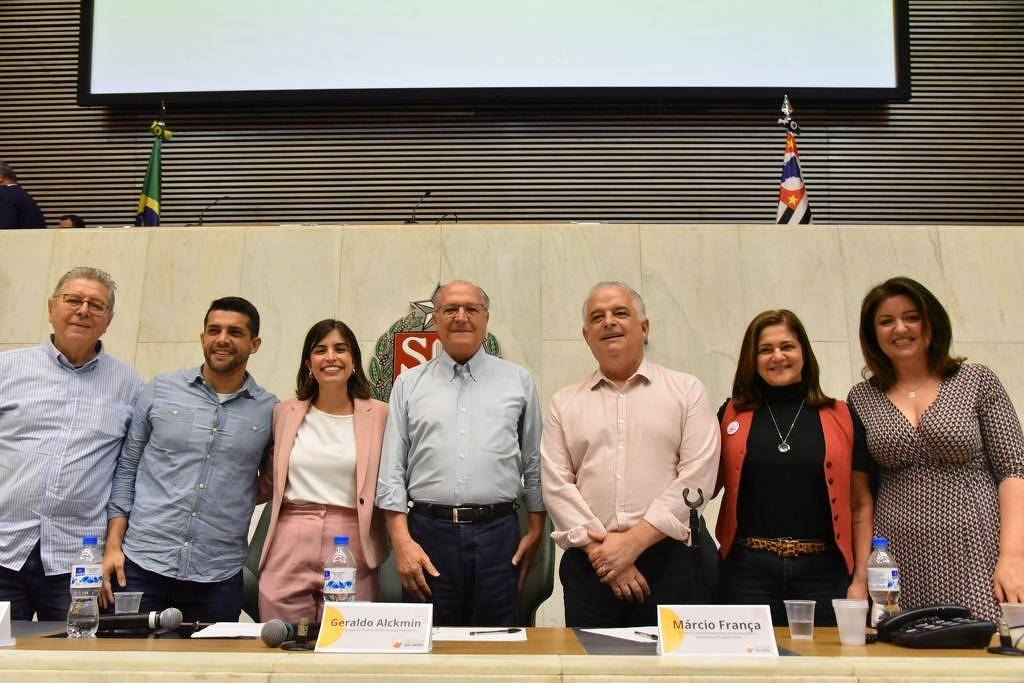 Alckmin diz que Tabata é a verdadeira mudança e reforça divergência com Lula em SP