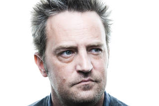 Matthew Perry in Beverly Hills, Calif.