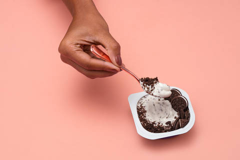 Com paçoca, sorvete ou Oreo: criada pela agência DM9 para o iogurte grego Vigor, campanha publicitária Junta Que Vigora incentivou o compartilhamento de novas receitas nas mídias sociais