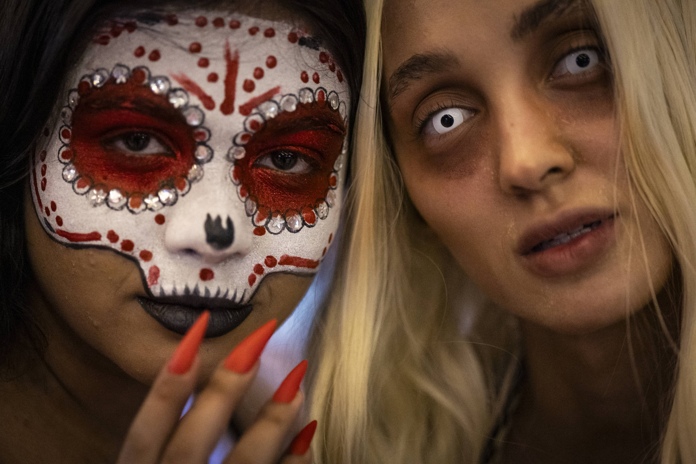 Maquiagens de Halloween atraem público na internet