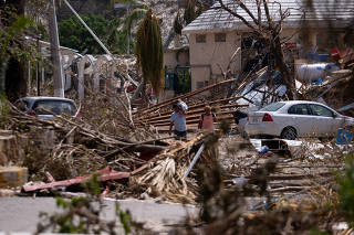 FILE PHOTO: Aftermath of Hurricane Otis
