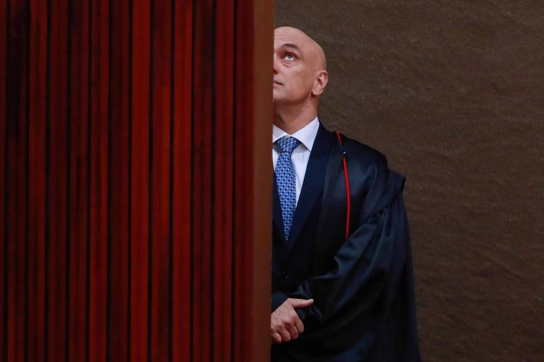 O ministro Alexandre de Moraes, presidente do TSE