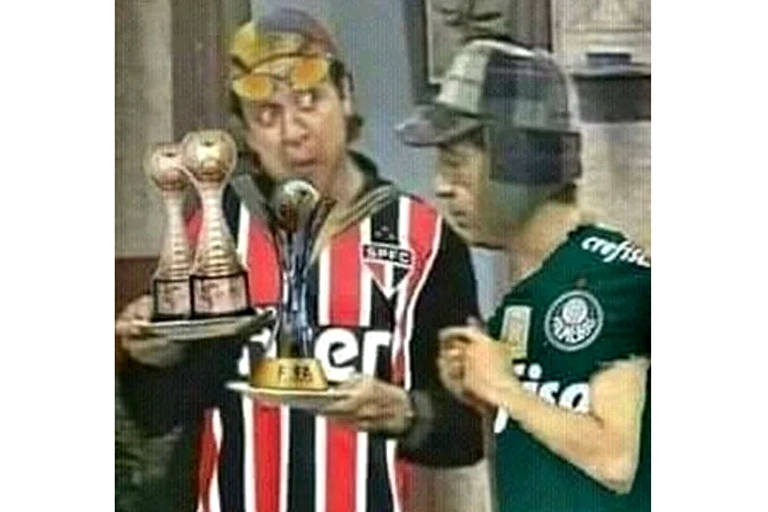 Memes de Palmeiras não tem Mundial - 31/10/2023 - Tec - Fotografia